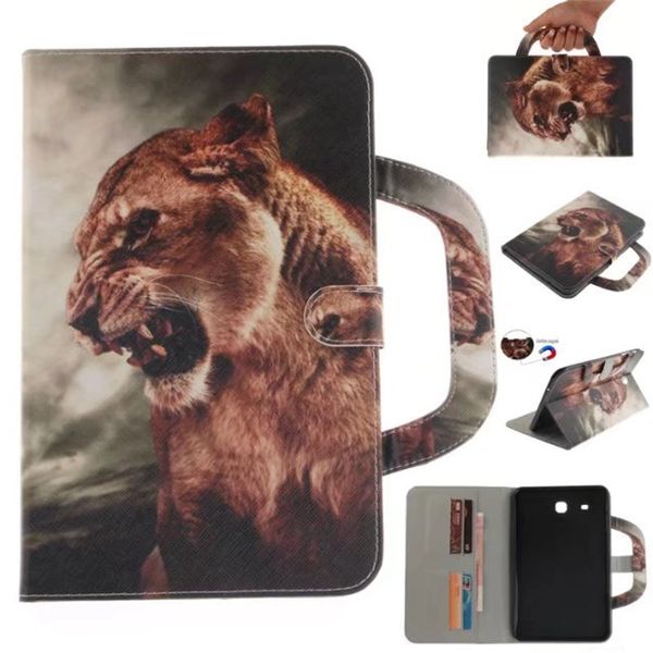 tablet case for samsung galaxy tab e 9.6 t560 handle flip cover stand leather wallet coloured drawing tiger lion wolf coque
tablet case for samsung galaxy tab e 9.6 t560 handle flip cover stand leather wallet coloured drawing tiger lion wolf coque