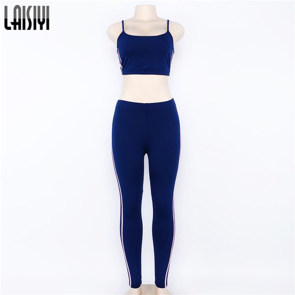 Solid Women Tracksuit Set Fitness Sexy Camis +Elastic Pant Sets Striped Leggings Tight Jumpsuit Casual Spring Outfit Female Casual
Solid Women Tracksuit Set Fitness Sexy Camis +Elastic Pant Sets Striped Leggings Tight Jumpsuit Casual Spring Outfit Female Casual
