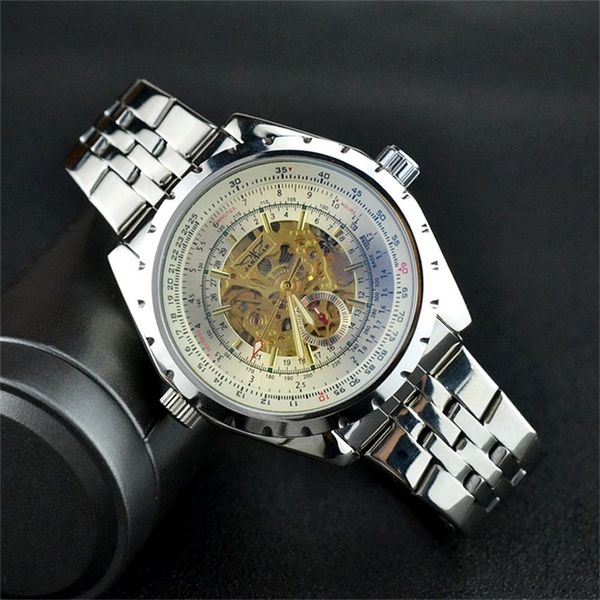 jaragar stainless skeleton silver golden brand men watches luxury steel masculino self-wind mechanical relogio sport watch auto pgarl, Slivery;brown
jaragar stainless skeleton silver golden brand men watches luxury steel masculino self-wind mechanical relogio sport watch auto pgarl, Slivery;brown