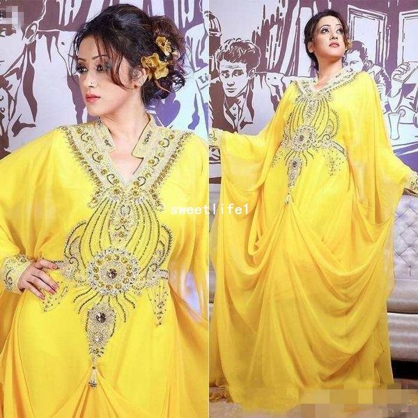 dubai abaya kaftan dubai musilm 2019 yellow chiffon beading long evening dresses long sleeves plus size special ocasion formal gowns, Black;red
dubai abaya kaftan dubai musilm 2019 yellow chiffon beading long evening dresses long sleeves plus size special ocasion formal gowns, Black;red
