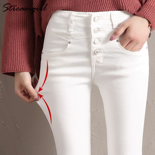 streamgirl white jeans woman high waist warm 2018 skinny denim pants jeans women winter female high waist denim jean femme, Blue
streamgirl white jeans woman high waist warm 2018 skinny denim pants jeans women winter female high waist denim jean femme, Blue