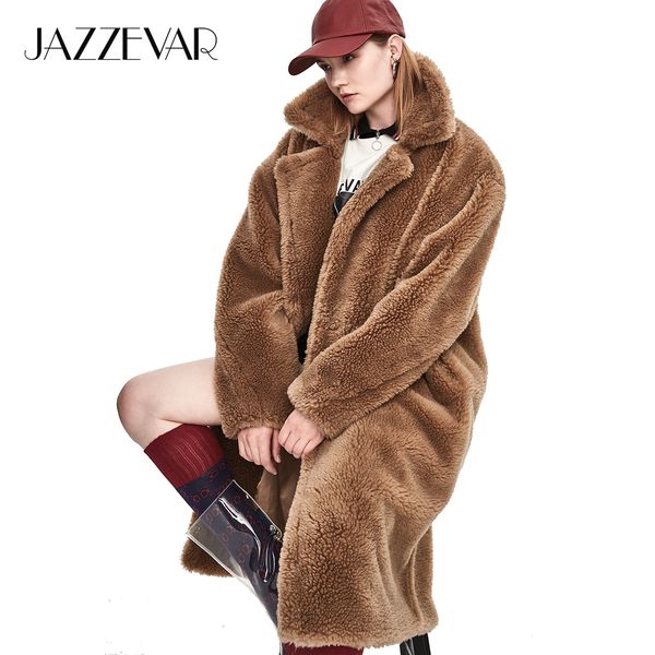 jazzevar 2018 winter new fashion womens teddy bear icon coat x-long real sheep fur oversized parka thick warm outerwear y18102601, Black;brown
jazzevar 2018 winter new fashion womens teddy bear icon coat x-long real sheep fur oversized parka thick warm outerwear y18102601, Black;brown