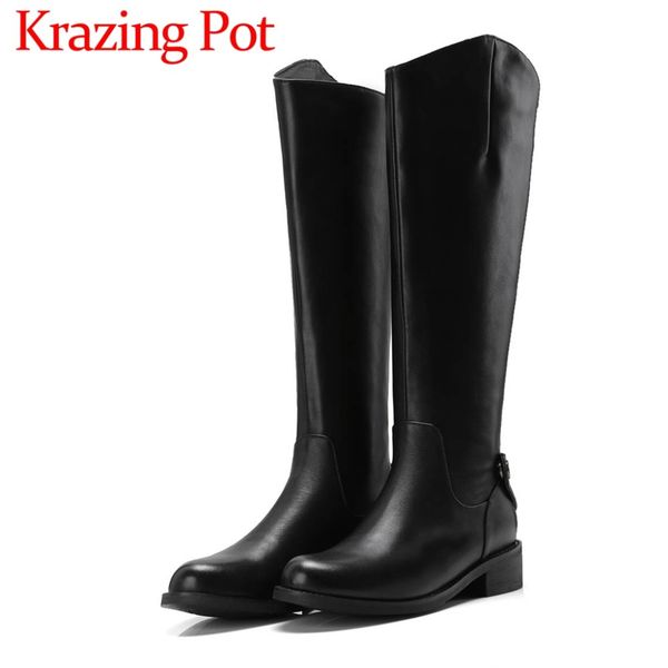 2018 natural leather low square heels round toe black color winter short plush keep warm zipper knee-high motorcycle boots l7f1
2018 natural leather low square heels round toe black color winter short plush keep warm zipper knee-high motorcycle boots l7f1