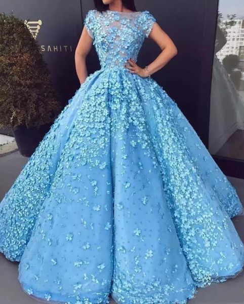 major pearls prom dresses sheer neckline bateau 3d floral appliques cap sleeves formal evening gowns country celebrity quinceanera dresses, Black
major pearls prom dresses sheer neckline bateau 3d floral appliques cap sleeves formal evening gowns country celebrity quinceanera dresses, Black