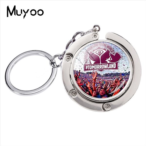 2018 new fashion tomorrowl music glass round cabochon hand craft bag holder key chain colorful family keychain for music lover, Silver
2018 new fashion tomorrowl music glass round cabochon hand craft bag holder key chain colorful family keychain for music lover, Silver