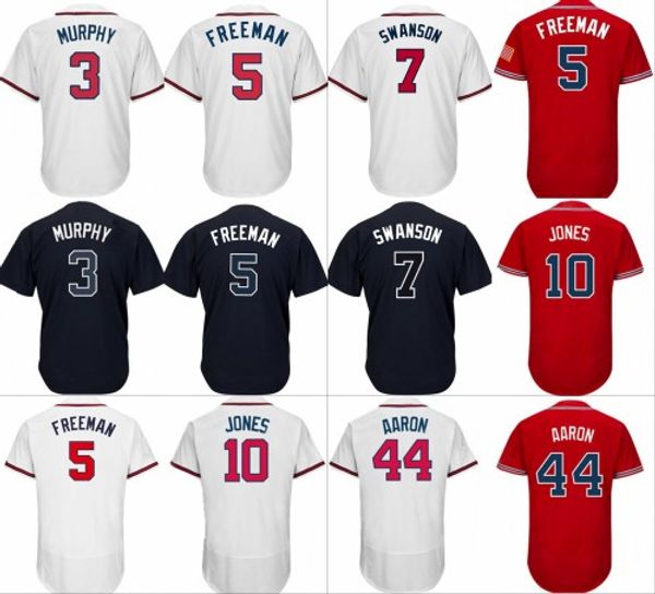 Men 039 ba eball jer ey 5 freddie freeman 3 dale murphy 7 dan by wan on 10 chipper jone 44 hank aaron jer ey hipping
Men 039 ba eball jer ey 5 freddie freeman 3 dale murphy 7 dan by wan on 10 chipper jone 44 hank aaron jer ey hipping