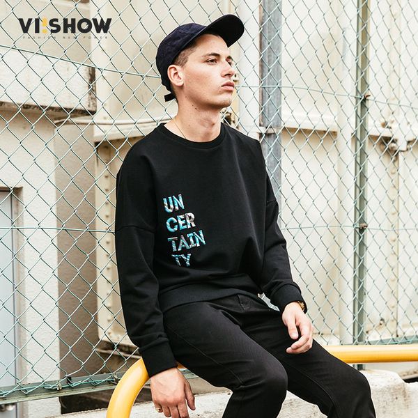 men's hoodies & sweatshirts viishow hoodie sweatshirt male multicolor letter embroidery men black hip hop hooides cotton sportswear wd2
men's hoodies & sweatshirts viishow hoodie sweatshirt male multicolor letter embroidery men black hip hop hooides cotton sportswear wd2