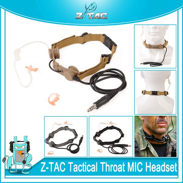 z-tac tactical zbowman throat mic earphone adapter for style evo iii dual side headset tactical detective high tone headphone wargame
z-tac tactical zbowman throat mic earphone adapter for style evo iii dual side headset tactical detective high tone headphone wargame