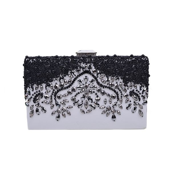 fashion women vintage evening bag luxury beaded shoulder bag black crystal wedding bride banquet dress bolsas
fashion women vintage evening bag luxury beaded shoulder bag black crystal wedding bride banquet dress bolsas