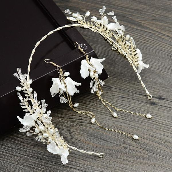 bridal jewelry, shell wedding dress accessories, bridal handmade headwear crystal earrings, Silver
bridal jewelry, shell wedding dress accessories, bridal handmade headwear crystal earrings, Silver