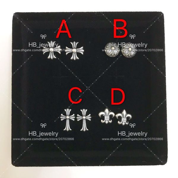 popular fashion brand 925 sterling silver cross stud earrings for women anniversary gift wedding luxury jewelry with box, Golden;silver
popular fashion brand 925 sterling silver cross stud earrings for women anniversary gift wedding luxury jewelry with box, Golden;silver