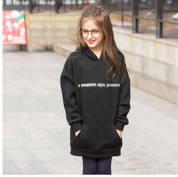 long hooded thick cotton girls sweatshirt children's clothing girls winter hoodies kids clothes for 6 7 8 9 10 11 12 13 14, Black
long hooded thick cotton girls sweatshirt children's clothing girls winter hoodies kids clothes for 6 7 8 9 10 11 12 13 14, Black