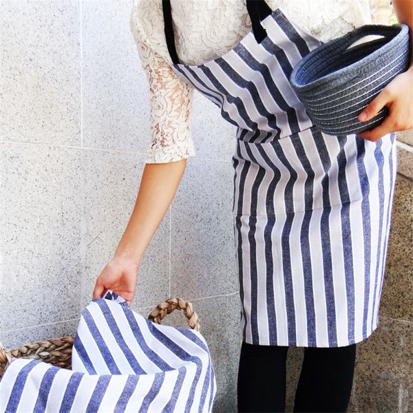 pure cotton yarn-dyed striped neck apron household japanese antifouling full cotton and linen bib bakery and restaurant work clothes
pure cotton yarn-dyed striped neck apron household japanese antifouling full cotton and linen bib bakery and restaurant work clothes