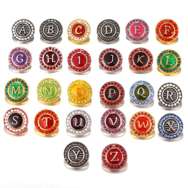 wholesale snap button jewelry letter a to z metal ginger rhinestone round circle charms fits 18mm noosa chunk snaps bracelets, Golden;silver
wholesale snap button jewelry letter a to z metal ginger rhinestone round circle charms fits 18mm noosa chunk snaps bracelets, Golden;silver