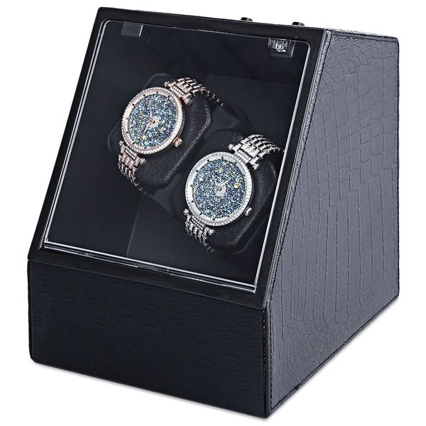 wholesale-automatic watch winder auto silent watch winder irregular shape transparent cover wristwatch box with us plug, Black
wholesale-automatic watch winder auto silent watch winder irregular shape transparent cover wristwatch box with us plug, Black