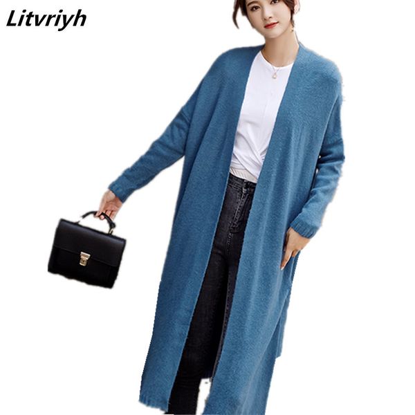litvriyh cashmere knitted sweater women cardigan long coats women sweater v-neck long sleeve cardigan coats knitted jumper, White;black
litvriyh cashmere knitted sweater women cardigan long coats women sweater v-neck long sleeve cardigan coats knitted jumper, White;black