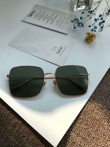 with new box fashion gold/blue shades square eyewear sunglasses sunglasses hfdxu, Slivery;brown
with new box fashion gold/blue shades square eyewear sunglasses sunglasses hfdxu, Slivery;brown