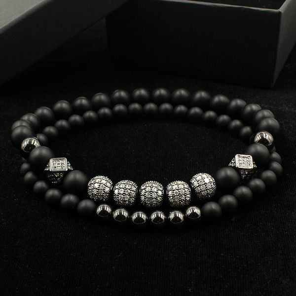 2018 new fashion 2pcs/set crystal bracelet ms. men's jewelry matte beaded bracelet accessories gift, Golden;silver
2018 new fashion 2pcs/set crystal bracelet ms. men's jewelry matte beaded bracelet accessories gift, Golden;silver