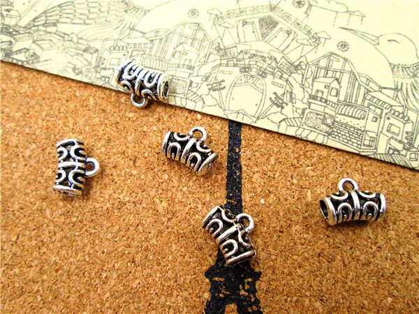 90pcs--beads, bail beads, pendants,charms,antique tibetan silver perfect for european style bracelets or necklaces 11x9mm, Bronze;silver
90pcs--beads, bail beads, pendants,charms,antique tibetan silver perfect for european style bracelets or necklaces 11x9mm, Bronze;silver