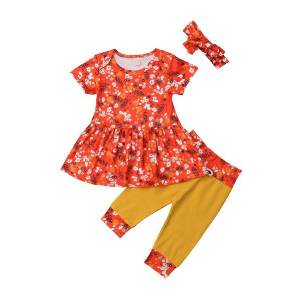emmababy 3pcs kids newborn baby girl floral dress+long leggings pants +headband outfit clothes age 0-24m, White
emmababy 3pcs kids newborn baby girl floral dress+long leggings pants +headband outfit clothes age 0-24m, White