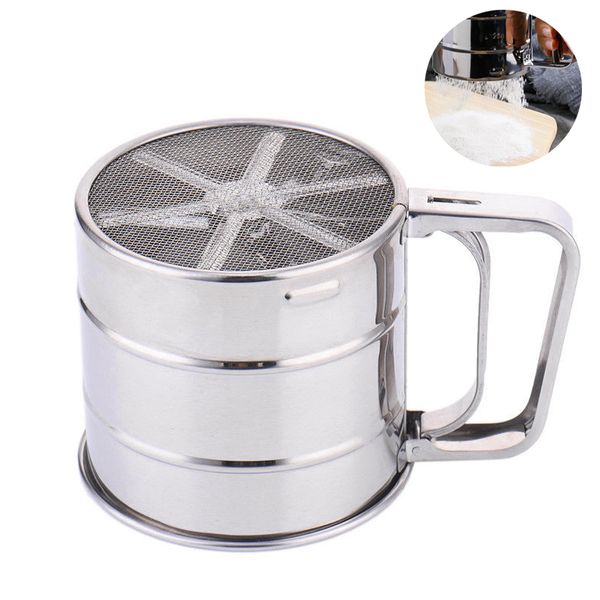 mesh flour sifter mechanical baking icing sugar shaker sieve cup stainless steel shape bakeware baking pastry tools
mesh flour sifter mechanical baking icing sugar shaker sieve cup stainless steel shape bakeware baking pastry tools