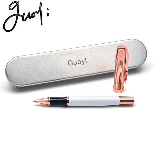 guoyi a218 new rose gold creative ballpoint pen copper business gift pen office and school supplies 0.5mm nib, Blue;orange
guoyi a218 new rose gold creative ballpoint pen copper business gift pen office and school supplies 0.5mm nib, Blue;orange