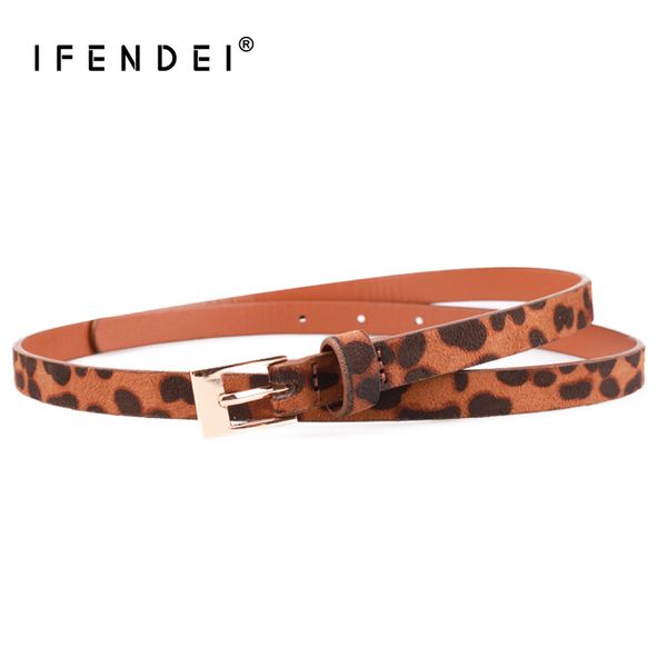 ifendei 2018 new designer skinny belts women's dress fashion style waist belts pu suede leopard printing strap for jeans 95cm, Black;brown
ifendei 2018 new designer skinny belts women's dress fashion style waist belts pu suede leopard printing strap for jeans 95cm, Black;brown