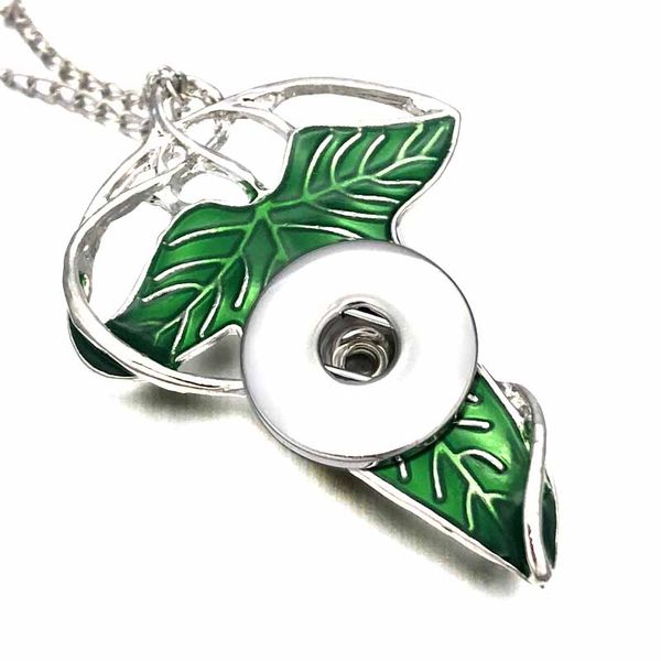 interchangeable 282 the elves leaves pendant necklace fit 12mm 18mm buttons women charm jewelry with iron chain gift 60cm, Silver
interchangeable 282 the elves leaves pendant necklace fit 12mm 18mm buttons women charm jewelry with iron chain gift 60cm, Silver