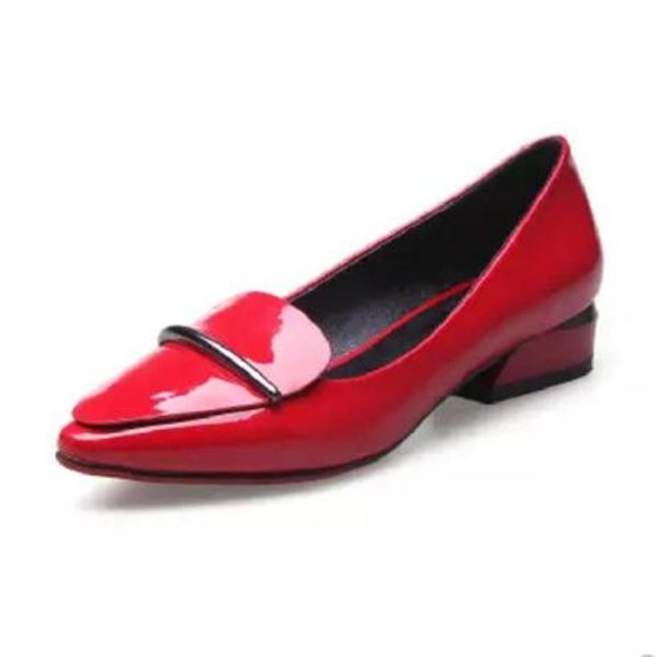 send 2018 new style spring low heel pointed end single shoes shallow mouth four seasons women's shoes, Black
send 2018 new style spring low heel pointed end single shoes shallow mouth four seasons women's shoes, Black