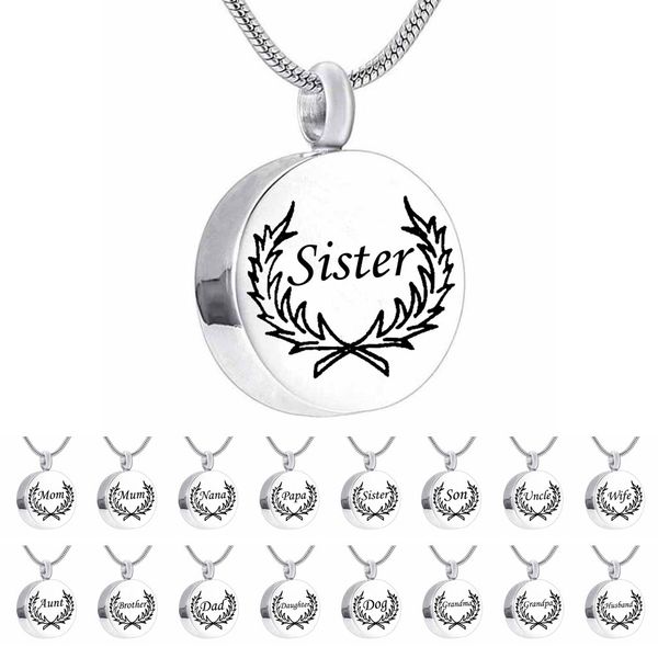 silver round charm cremation jewelry keepsake memorial urn ashes necklace pendant with fill kit(dad and mom)
silver round charm cremation jewelry keepsake memorial urn ashes necklace pendant with fill kit(dad and mom)