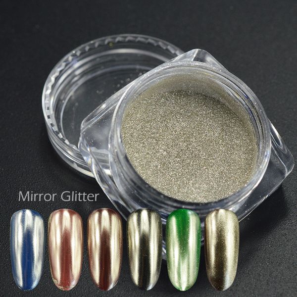 1 box mirror effect nail glier pigment powder dust manicure used for color polish base shinny diy nail art decoration sa820, Silver;gold
1 box mirror effect nail glier pigment powder dust manicure used for color polish base shinny diy nail art decoration sa820, Silver;gold