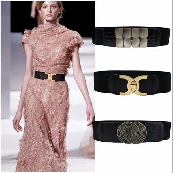 jxqbsydk brand belts european and american style belts for women 6cm wide female elastic corset, Black;brown
jxqbsydk brand belts european and american style belts for women 6cm wide female elastic corset, Black;brown