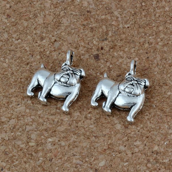 mic cute bulldog charms pendants 100pcs/lot 13x17mm antique silver fashion jewelry diy fit bracelets necklace earrings a-225, Bronze;silver
mic cute bulldog charms pendants 100pcs/lot 13x17mm antique silver fashion jewelry diy fit bracelets necklace earrings a-225, Bronze;silver