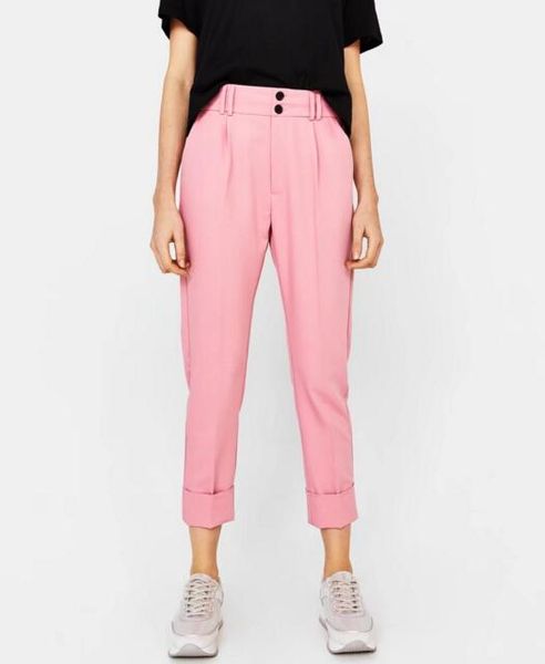 gentle solid casual suit ankle length pants summer vintage loose pencil trousers 2018 women fashion high elastic waisted panties, Black;white
gentle solid casual suit ankle length pants summer vintage loose pencil trousers 2018 women fashion high elastic waisted panties, Black;white