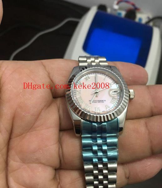 luxury watch datejust 178274 178271 31mm pink roman dial stainless steel asia 2813 mechanical automatic ladies women's watches, Slivery;black
luxury watch datejust 178274 178271 31mm pink roman dial stainless steel asia 2813 mechanical automatic ladies women's watches, Slivery;black