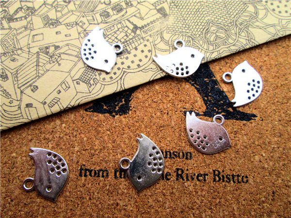 150pcs vintage style bird charms antique silver sparrow ,bird charms/pendants 13x16mm, Bronze;silver
150pcs vintage style bird charms antique silver sparrow ,bird charms/pendants 13x16mm, Bronze;silver