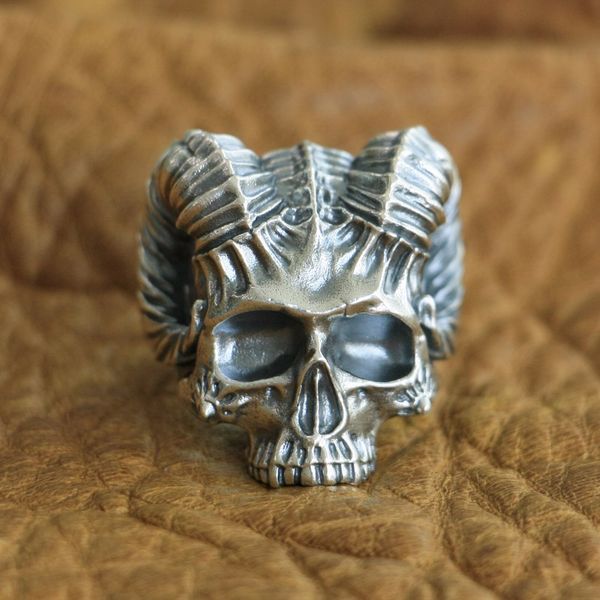 linsion 925 sterling silver horned demon skull ring mens biker punk ring ta114 us size 7 to 15, Golden;silver
linsion 925 sterling silver horned demon skull ring mens biker punk ring ta114 us size 7 to 15, Golden;silver