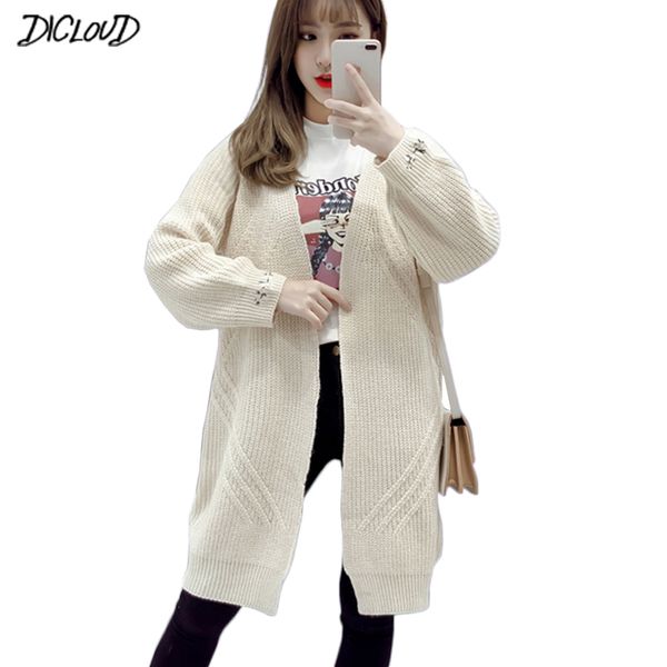 dicloud autumn winter loose casual long cardigan woman 2018 harajuku embroidered knit long sweater female sleeve coat new, White;black
dicloud autumn winter loose casual long cardigan woman 2018 harajuku embroidered knit long sweater female sleeve coat new, White;black