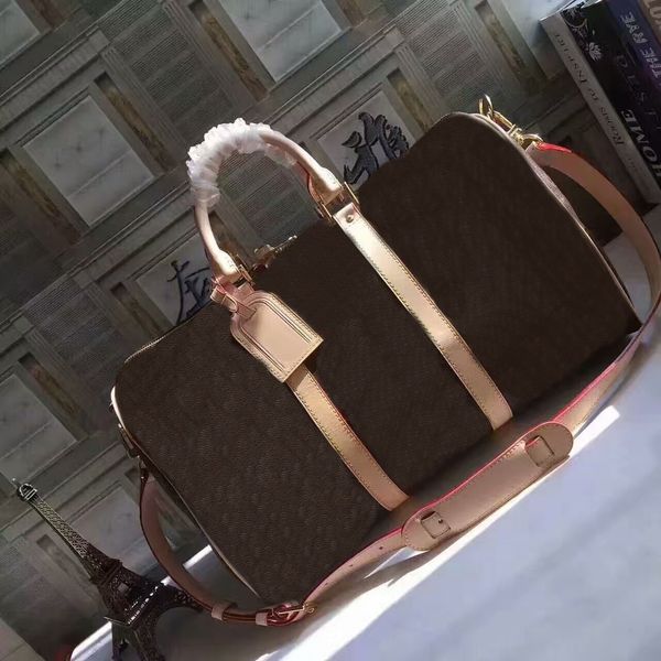 2018 Women/Men Handbags Genuine Leather travel bag Wallets bag CX#56 Have dust bags 50CM 55CM handbag M41414 With Straps
2018 Women/Men Handbags Genuine Leather travel bag Wallets bag CX#56 Have dust bags 50CM 55CM handbag M41414 With Straps