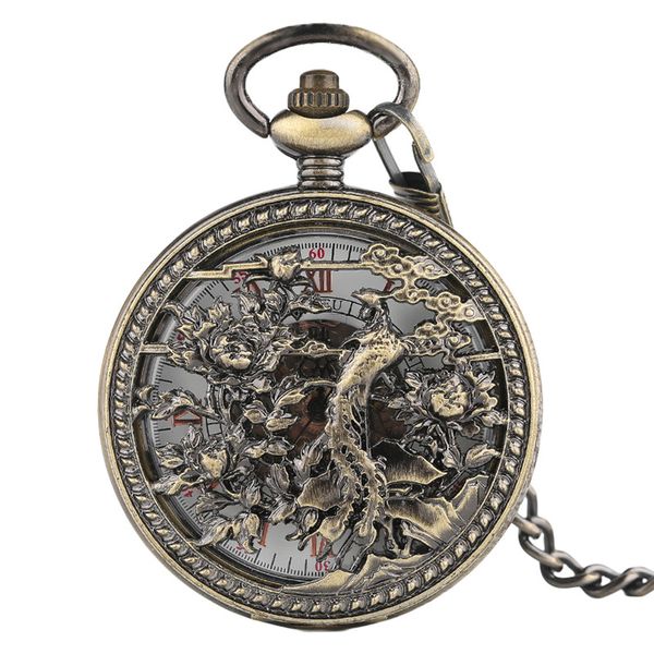 cool phoenix vintage pendant stylish skeleton automatic bronze copper fashion steampunk men trendy mechanical pocket watch gift, Slivery;golden
cool phoenix vintage pendant stylish skeleton automatic bronze copper fashion steampunk men trendy mechanical pocket watch gift, Slivery;golden