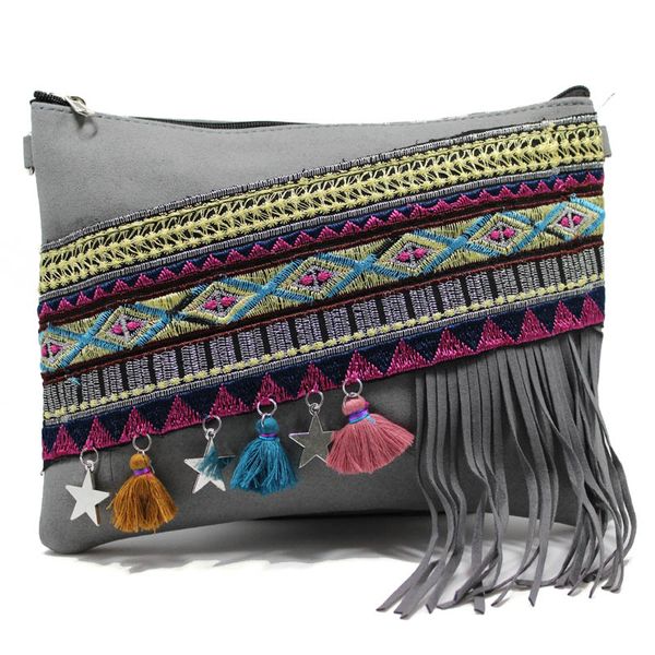 gray bohemian style handbags women shoulder fringed messenger bag leather tassel boho bags good quality for bride gift, Slivery;golden
gray bohemian style handbags women shoulder fringed messenger bag leather tassel boho bags good quality for bride gift, Slivery;golden