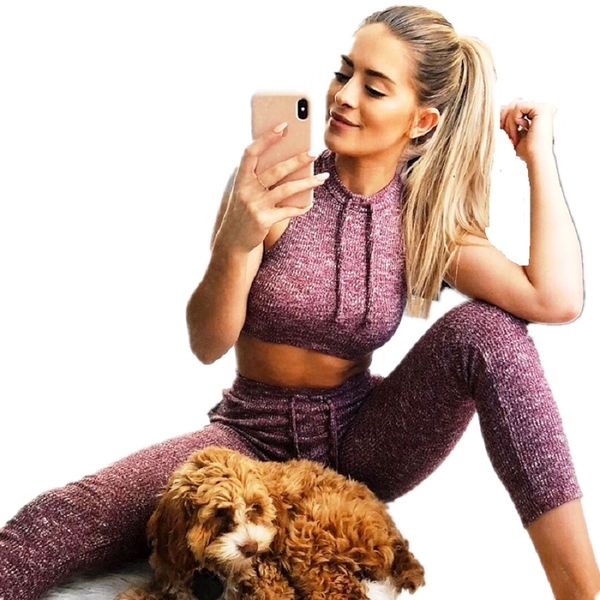 ljqlion brands 2018 fashion pure color tight fashion women outfits fitness slim tracksuit yoga, Gray
ljqlion brands 2018 fashion pure color tight fashion women outfits fitness slim tracksuit yoga, Gray