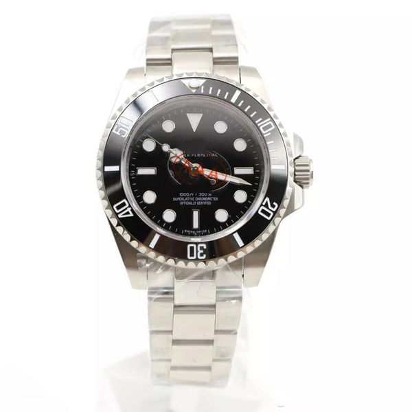 

Горячие продажи AAA качество мужские часы люксовый бренд механизм с автоподзаводом керамический безель сапфировое стекло оригинальный застежка из нержавеющей мужские часы 116610