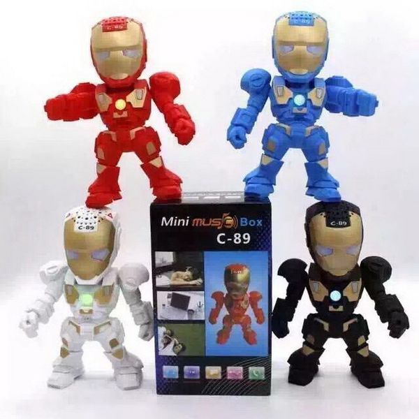 c-89 железный человек bluetooth динамик со светодиодной вспышкой деформированная рука рисунок робот портативный мини беспроводные сабвуферы
c-89 железный человек bluetooth динамик со светодиодной вспышкой деформированная рука рисунок робот портативный мини беспроводные сабвуферы