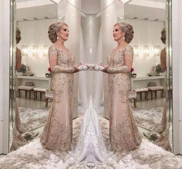 2018 elegant sheer long sleeves lace mermaid mother of bride groom dresses applique beaded floor length mother dresses for weddings ba7931, Black;red
2018 elegant sheer long sleeves lace mermaid mother of bride groom dresses applique beaded floor length mother dresses for weddings ba7931, Black;red