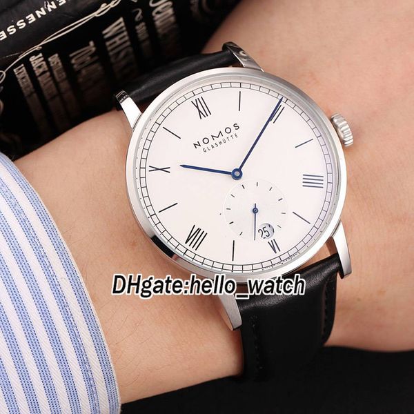 new 7 color nomos glashutte ludwig 231 white dial automatic mens watch silver case leather strap gents watches, Slivery;brown
new 7 color nomos glashutte ludwig 231 white dial automatic mens watch silver case leather strap gents watches, Slivery;brown