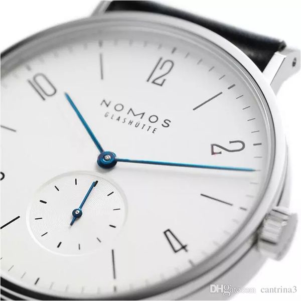 Mens Watches Brand Nomos Famous Watches Fashion Casual Leather Men Watches Quartz Watch Clock Men Relogio Masculino Drop Shipping
