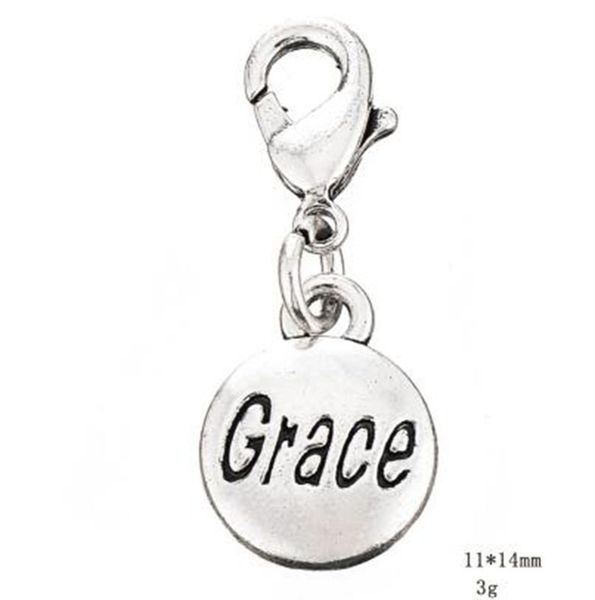 2021 lobster clasp grace message charms key chain making jewelry diy jewelry, Bronze;silver
2021 lobster clasp grace message charms key chain making jewelry diy jewelry, Bronze;silver