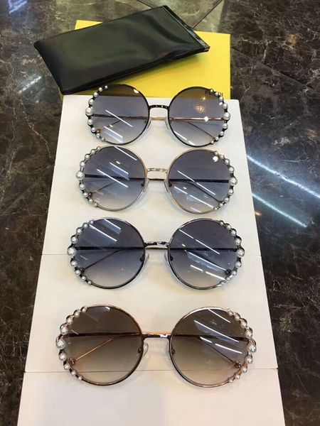 round pearl frame sunglasses 0295s dark ruthen dark grey gradient sonnenbrile fashion women designer sunglasses glasses new with box, White;black
round pearl frame sunglasses 0295s dark ruthen dark grey gradient sonnenbrile fashion women designer sunglasses glasses new with box, White;black