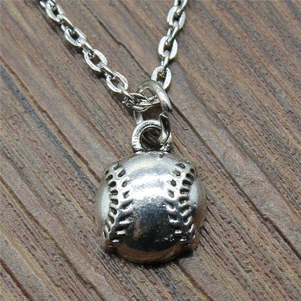 wysiwyg 5 pieces metal chain necklaces pendants male necklace fashion baseball 14x11mm n2-b13622, Silver
wysiwyg 5 pieces metal chain necklaces pendants male necklace fashion baseball 14x11mm n2-b13622, Silver